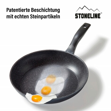 STONELINE  Bratpfanne 28 cm, Made in Germany, Induktion, antihaftbeschichtete Pfanne 4