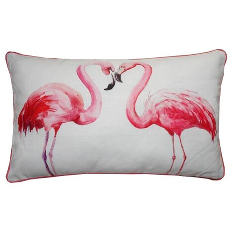 Kissen gefüllt Design Flamingo, ca. 30x50 cm 2