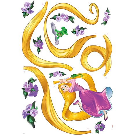 KOMARDeco-Sticker Rapunzel 1