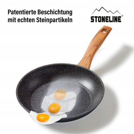 STONELINE  Bratpfanne 24 cm, Made in Germany, Induktion, antihaftbeschichtete Pfanne 4