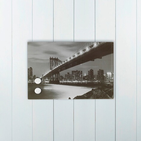 WENKO  Schlüsselkasten Manhattan Bridge, magnetisch, 30 x 20 cm 5