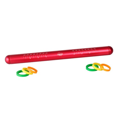 STONELINE  Teigroller mit 3 abnehmbaren Abstandshaltern, rot 3