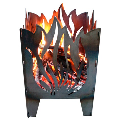 Design Feuerkorb Flamme  ca. 30,5x32x47 cm 2