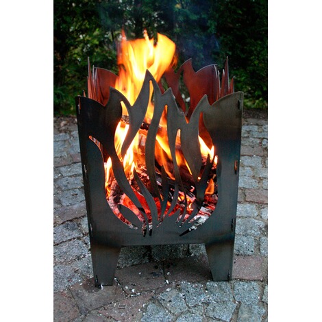 Design Feuerkorb Flamme  ca. 30,5x32x47 cm 6