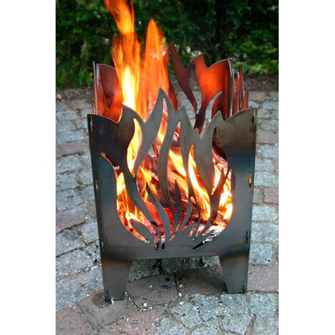 Design Feuerkorb Flamme  ca. 30,5x32x47 cm 9