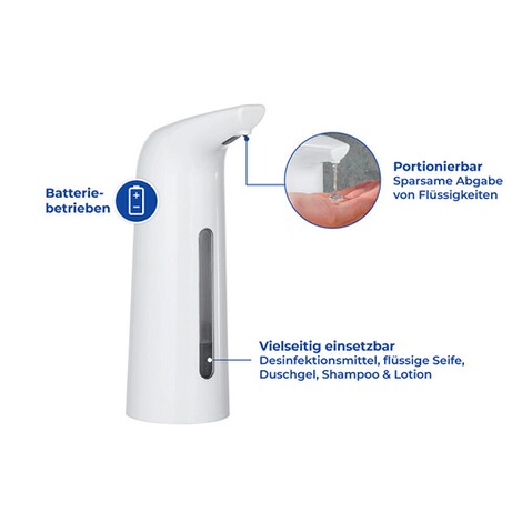 Infrarot Automatischer Seifenspender Desinfektionsmittel Sensor Shampoo DE Stock 