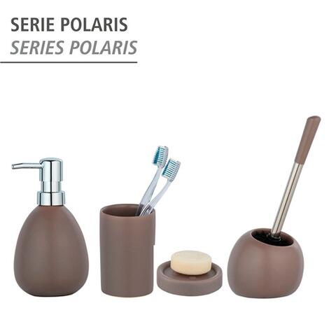 WENKO  WC-Garnitur Polaris Taupe matt, aus hochwertiger Keramik 5