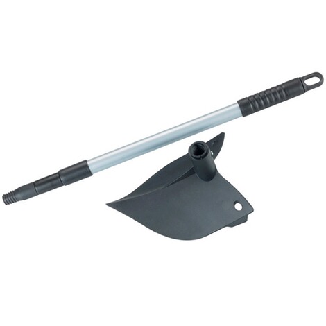 Maximex Gartenpflug inkl. Teleskopstiel, Rückenschonender Pflug mit