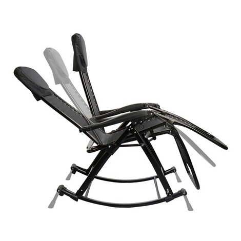 genialo  Variabele schommelstoel zwart 2