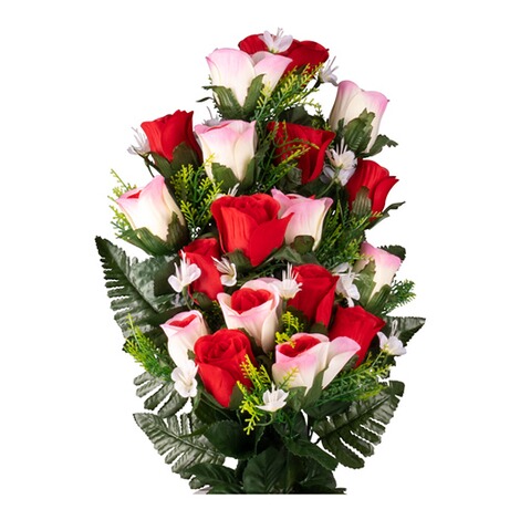 Composition pour tombe « Roses » 2