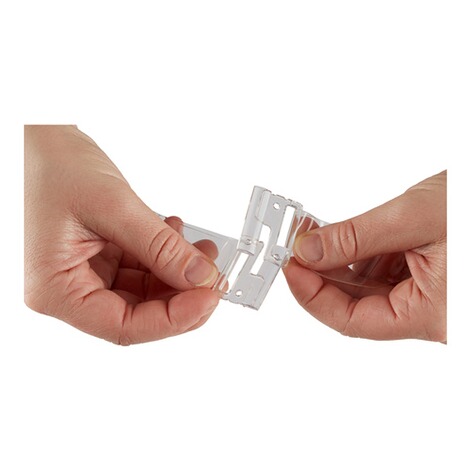 Ceinture invisible, ceinture transparente, confortable et élastiqué, fermeture ultra-plate 2