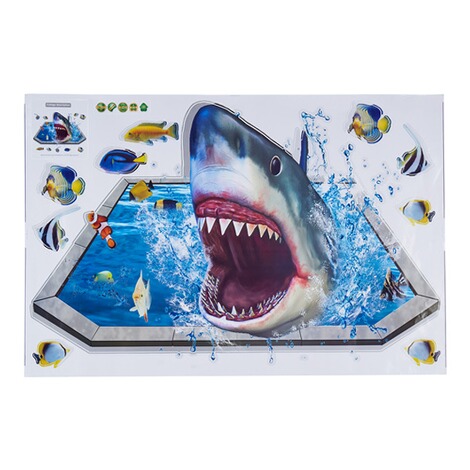 3D-Bild "Hai-Attacke" 1