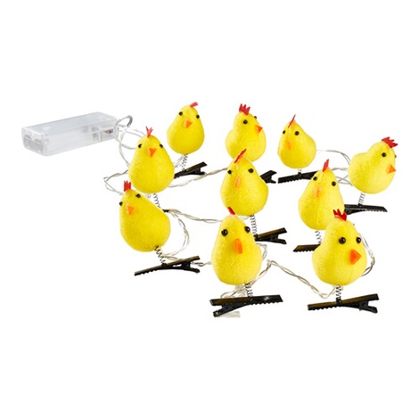 Poussins déco à LED, 10 pièces 2