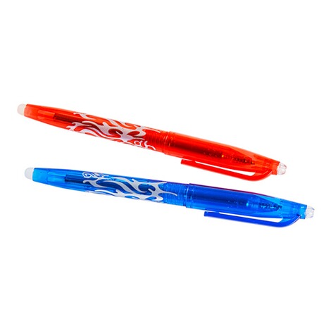 Kugelschreiber mit Radierer 2 Stück 