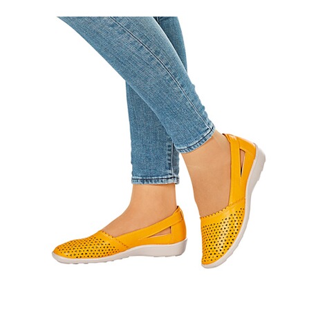 wonderwalk  Zomerschoenen geel 2