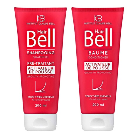 HairBell verzorgende balsem en shampoo,  2 tubes à 200 ml 1