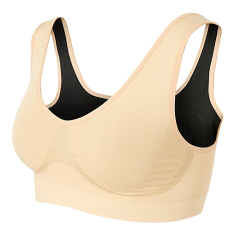 Omkeerbare beha beige/zwart 2