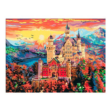 Ravensburger Chateau Feerique A Peindre Par Numeros A Commander En Ligne Maison Confort
