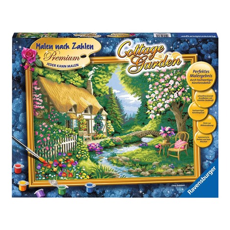 RavensburgerMalen nach Zahlen "Cottage Garden" 1