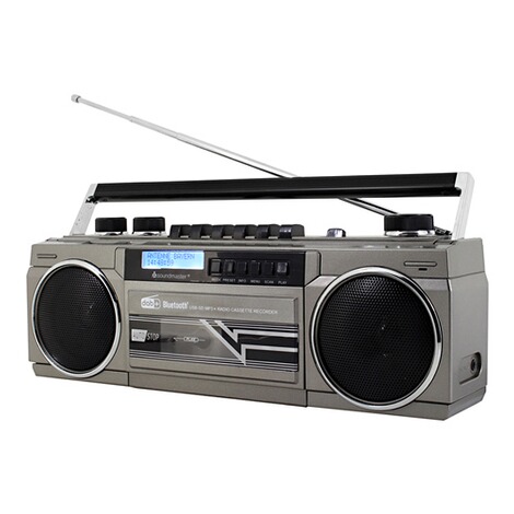 SOUNDMASTER  Retro-radio-cassetterecorder 1