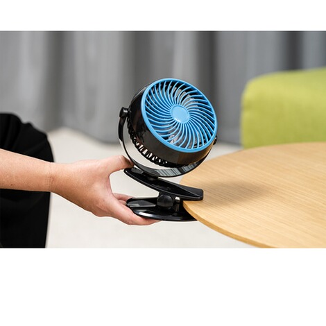Mediashop  Akku-Ventilator "Livington Go Fan" schwarz 4