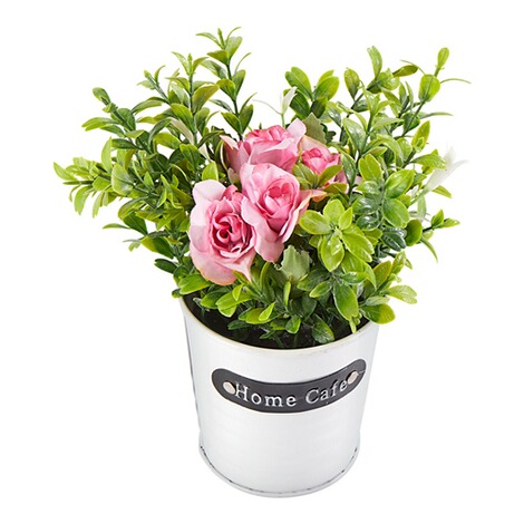 viva domo  Decoboeket “Roze rozen” 1