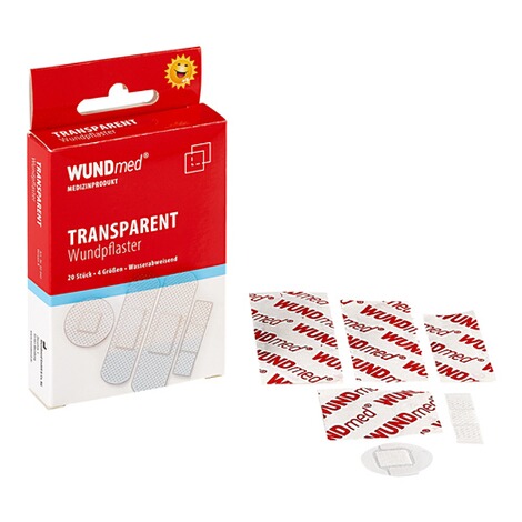 WUNDMED  Wundpflaster "Transparent", 20 Stück 1