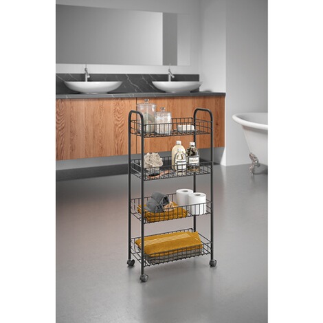 Metaltex  Trolley "Ascona" Lava met 4 etages 3