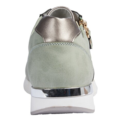 wonderwalk  Comfortsneaker Bloem groen 6