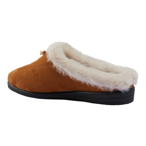 wonderwalk Home  Kuschel-Pantolette "Pia" karamell 2