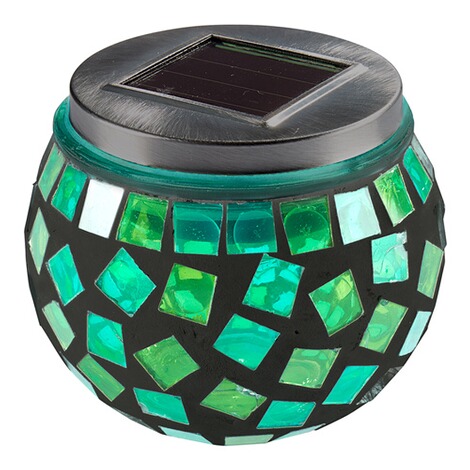 genialo  Solar-Mosaik-Licht grün 1