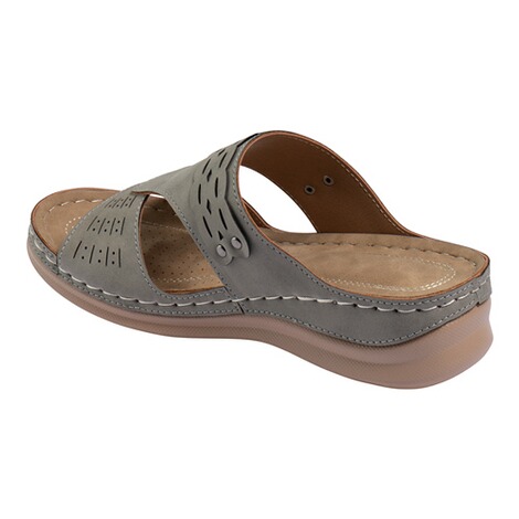 wonderwalk  Bequem-Pantolette "Petra" grau 2