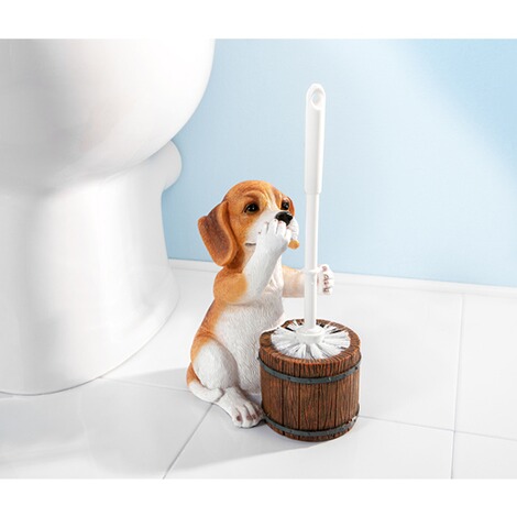 WC-Bürsten-Garnitur "Hund" 2