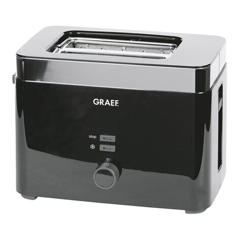 GRAEF  Toaster TO 62 schwarz 1