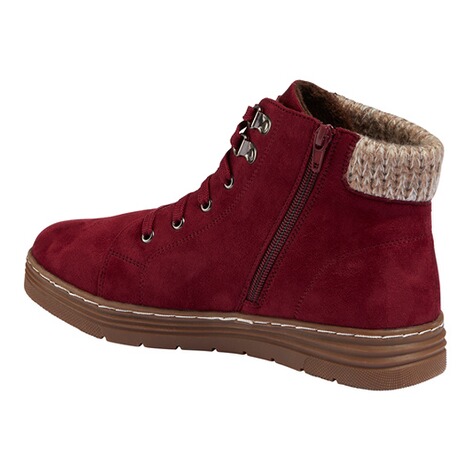 wonderwalk  Enkelsneakers “Klara” wijnrood 3