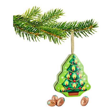 Metalen blik "Kerstboom", 50 g 2