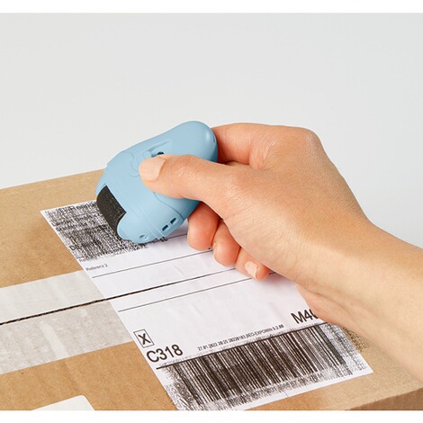 genialo  Stempelroller "Dataprotector "2-in-1" 2