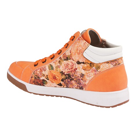 wonderwalk  Enkelhoge sneaker "Florine" oranje 3