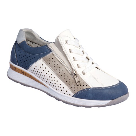 wonderwalk  Comfortsneakers "Marion" blauw/grijs 3