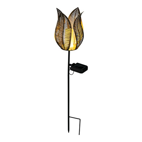 viva domo  Solar staaflamp "Lotus" 3