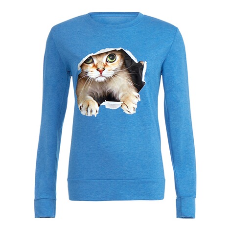 ﻿Katten-sweatshirt “Kiki” 1