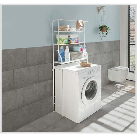 genialo  Waschmaschinen- und Toilettenregal 3