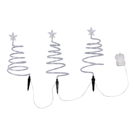 viva domo  Spiraal-kerstbomen “Kleurrijk”, 3 stuks 1
