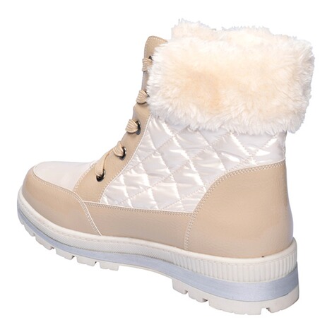 wonderwalk  Warme laarsjes “Wanda” beige 3