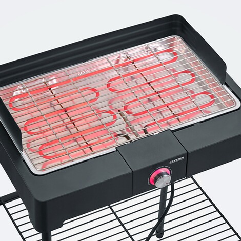 Severin  Staande grill met grillrooster 7