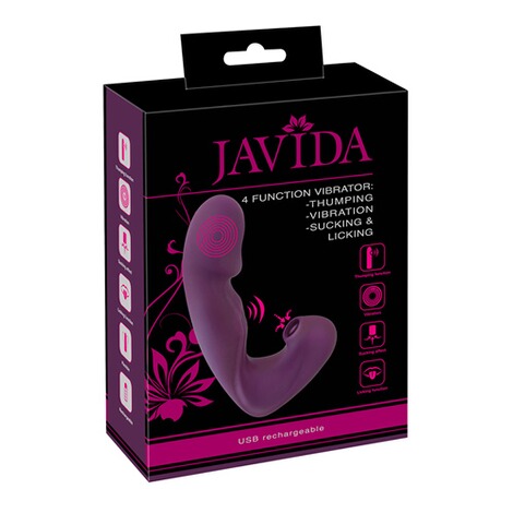 Javida  vibrator met 4 functies 11
