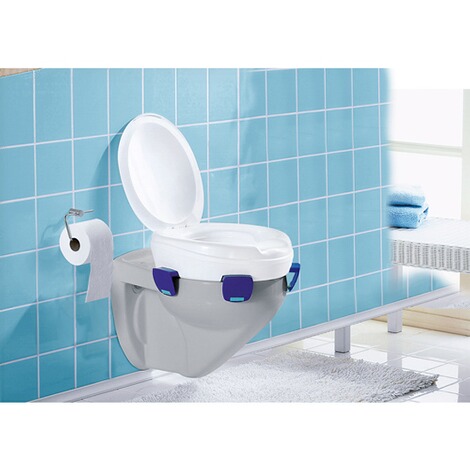 REHAFORUM MEDICAL  Toilettensitzerhöhung "Klipp" mit Deckel 2