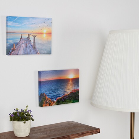 Get Wallpaper Led Decoraties Zonsondergang 2 Stuks Online Kopen Huis Comfort Desktop Wallpaper Free