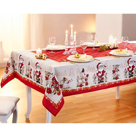 Nappe « Histoire de Noël » à commander en ligne | Maison & Confort