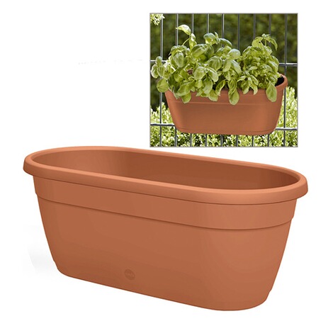 Emsa "My City Garden" Blumenkasten, terrakotta 40 cm,1 Stück online